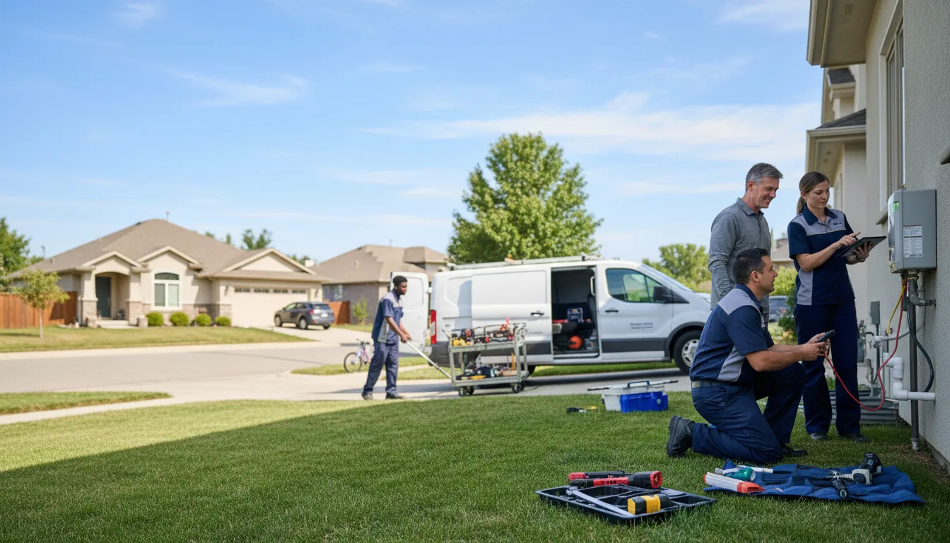 Tankless water heater service in Brownsville, KY